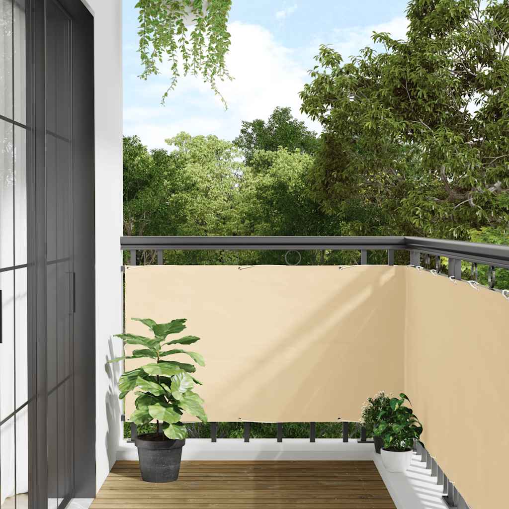 Vidaxx altanskærm 300x90 cm PVC cremefarvet