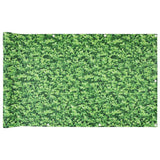 Vidaxx altanskærm plantemønster 400x90 cm PVC grøn