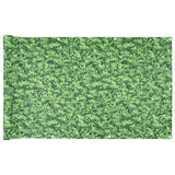 VidaXL Balkonskærm plantemønster 800x90 cm PVC grøn