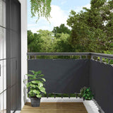 Vidaxx altanskærm 600x120 cm PVC antracit