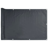Vidaxx altanskærm 1000x120 cm PVC antracit