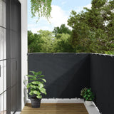 Vidaxx altanskærm 1000x120 cm PVC antracit