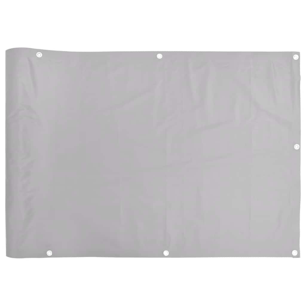 Vidaxx altanskærm 400x120 cm PVC grå