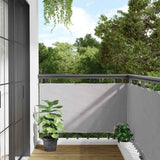 Vidaxx altanskærm 500x120 cm PVC grå