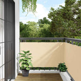 Vidaxx altanskærm 300x120 cm PVC cremefarvet