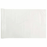 Vidaxx altanskærm 800x120 cm PVC hvid