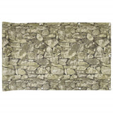 Vidaxx altanskærm stenmønster 1000x120 cm PVC