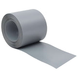 Vidaxxl haveskærme 10 stk 252,5x19 m PVC grå