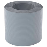Vidaxxl haveskærme 10 stk 252,5x19 m PVC grå