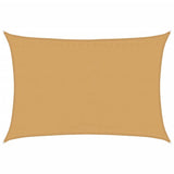 Vidaxx solsejl 160 g m² rektangulært 3,5x5 m HDPE sandfarvet