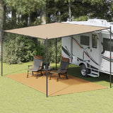 VidaXL Telt tæppe 300x500 cm HDPE sandfarvet