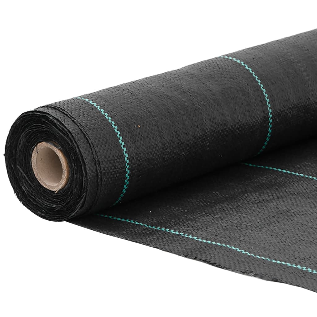 Vidaxx roddug 1,5x10 m polypropylen sort