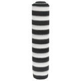 Vidaxx privatnet 75 g m² 1,2x10 m HDPE antracit og hvid
