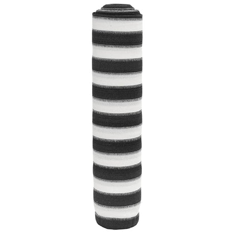 Vidaxx privatnet 150 g m² 1,2x25 m HDPE antracit og hvid
