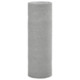 VidaXL Privacy net 75 g m² 2x50 m HDPE lysegrå