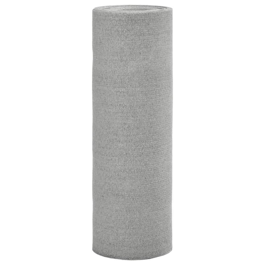 Vidaxx privatnet 75 g m² 3,6x10 m HDPE lysegrå