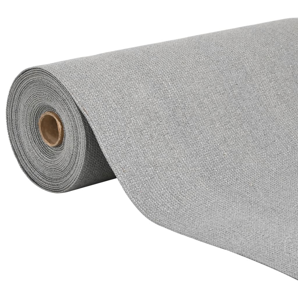 VidaXL Privacy net 150 g m² 2x25 m HDPE lysegrå