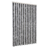 Vidaxx fluegardin 118x220 cm chenillegrå og sort