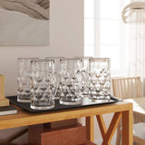 VidaXL ølkrus med hank 6 stk 500 ml glas