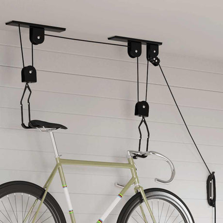 Vidaxxl cykeltaljer med loftmontering 2 stk 20 kg