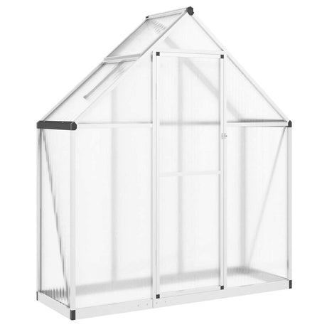 Vidaxx havedrivhus med basisramme 169x58x195 cm aluminium sølvfarvet