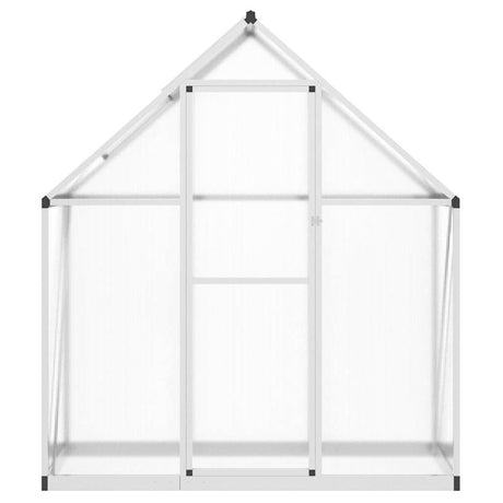 Vidaxx havedrivhus med basisramme 169x58x195 cm aluminium sølvfarvet
