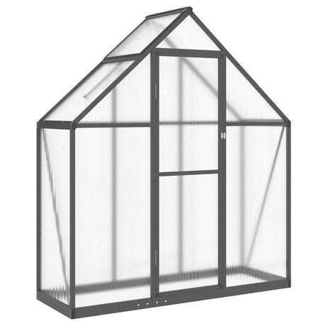 Vidaxx havedrivhus med basisramme 169x58x195 cm aluminium antracit
