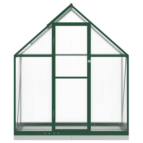 Vidaxx havedrivhus med grundramme 169x58x202 cm alugrøn