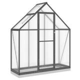 Vidaxx havedrivhus med basisramme 169x58x202 cm aluminium antracit