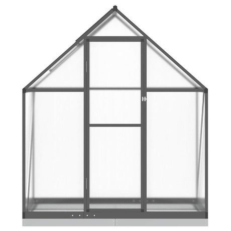 Vidaxx havedrivhus med basisramme 169x58x202 cm aluminium antracit