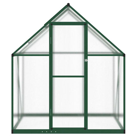 Vidaxx havedrivhus med grundramme 169x114x195 cm alugrøn
