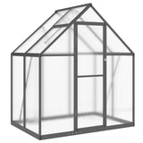 Vidaxx havedrivhus med basisramme 169x114x195 cm aluminium antracit farve