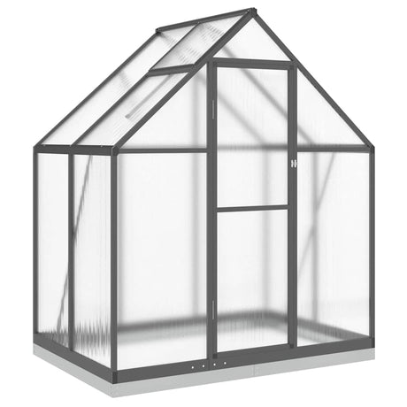 Vidaxx havedrivhus med basisramme 169x114x202 cm aluminium antracit farve