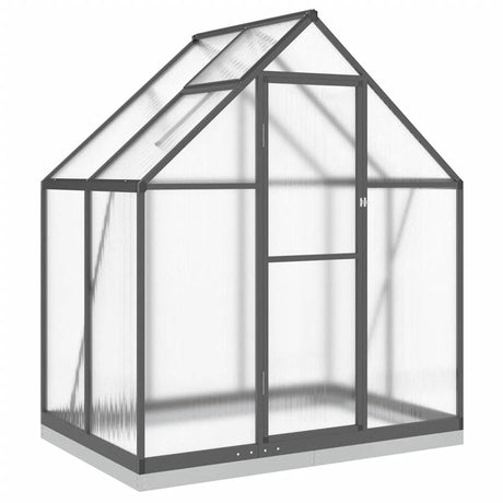 Vidaxx havedrivhus med basisramme 169x114x202 cm aluminium antracit farve