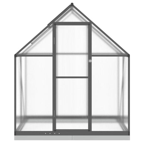 Vidaxx havedrivhus med basisramme 169x114x202 cm aluminium antracit farve