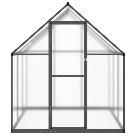 Vidaxx havedrivhus med basisramme 169x169x195 cm aluminium antracit farve