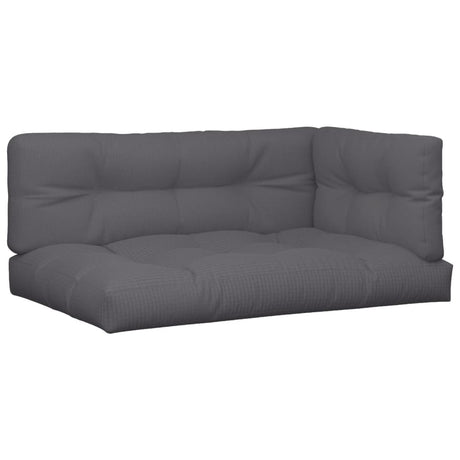 VidaXL pallehynder 5 stk stof antracit