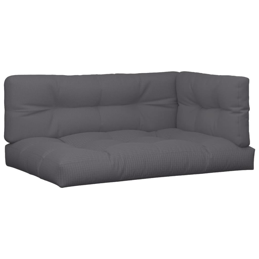 VidaXL pallehynder 5 stk stof antracit