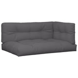 VidaXL pallehynder 7 stk stof, antracit