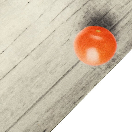 Vidaxx køkkenmåtte vaskbart tomatprint 45x150 cm fløjl