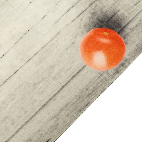 Vidaxx køkkenmåtte vaskbart tomatprint 60x180 cm fløjl