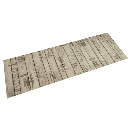 Vidaxx køkkenmåtte vaskbart hegnsprint 60x180 cm fløjl