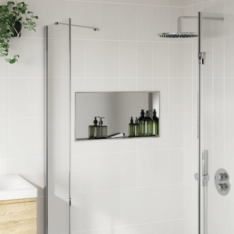 Vidaxx bruseniche 62x32x9 cm børstet sølv rustfrit stål