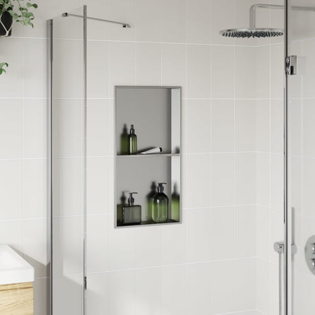 Vidaxx bruseniche 32x62x9 cm børstet sølv rustfrit stål