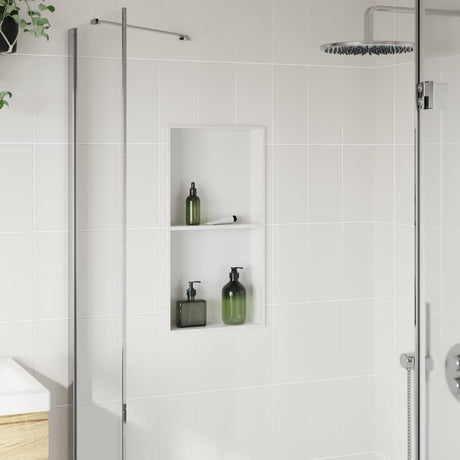 Vidaxx bruseniche 32x62x9 cm rustfrit stål mat hvid