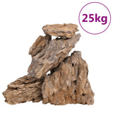 VidaXL dragesten blandet farve 25 kg 10-30 cm