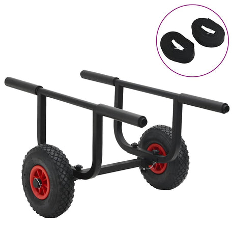 VidaXL kajakvogn 90 kg aluminium