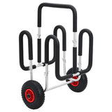 Vidaxl sup trolley til surfbræt 45 kg aluminium
