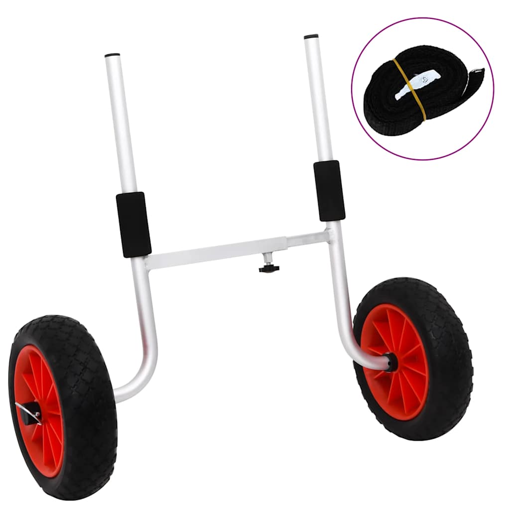 VidaXL kajakvogn 90 kg aluminium