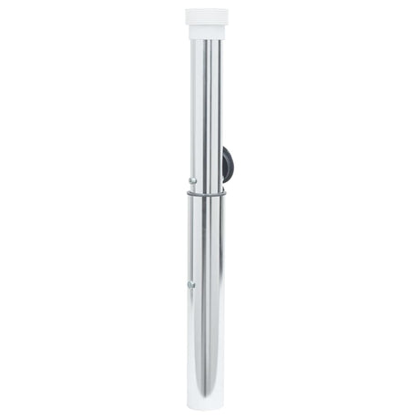 Vidaxx nedgravet parasolfod til 40-50 mm stang aluminium sølv